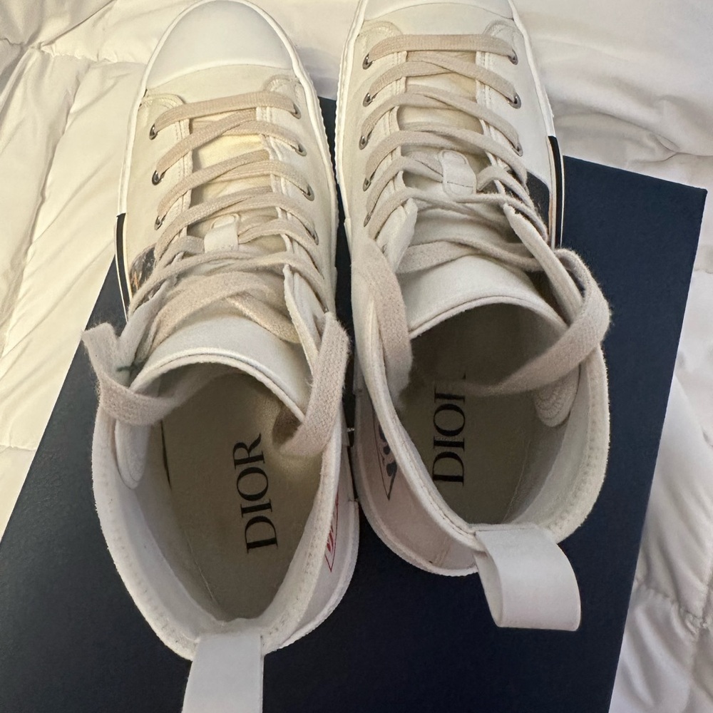 Dior B23 High Top AsteroDior White - Picture 3 of 6
